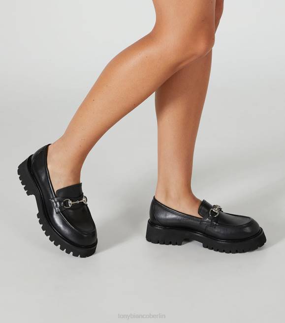 Slipper| de Tony Bianco Frauen Greer Freizeitschuhe schwarze Komo 4624594